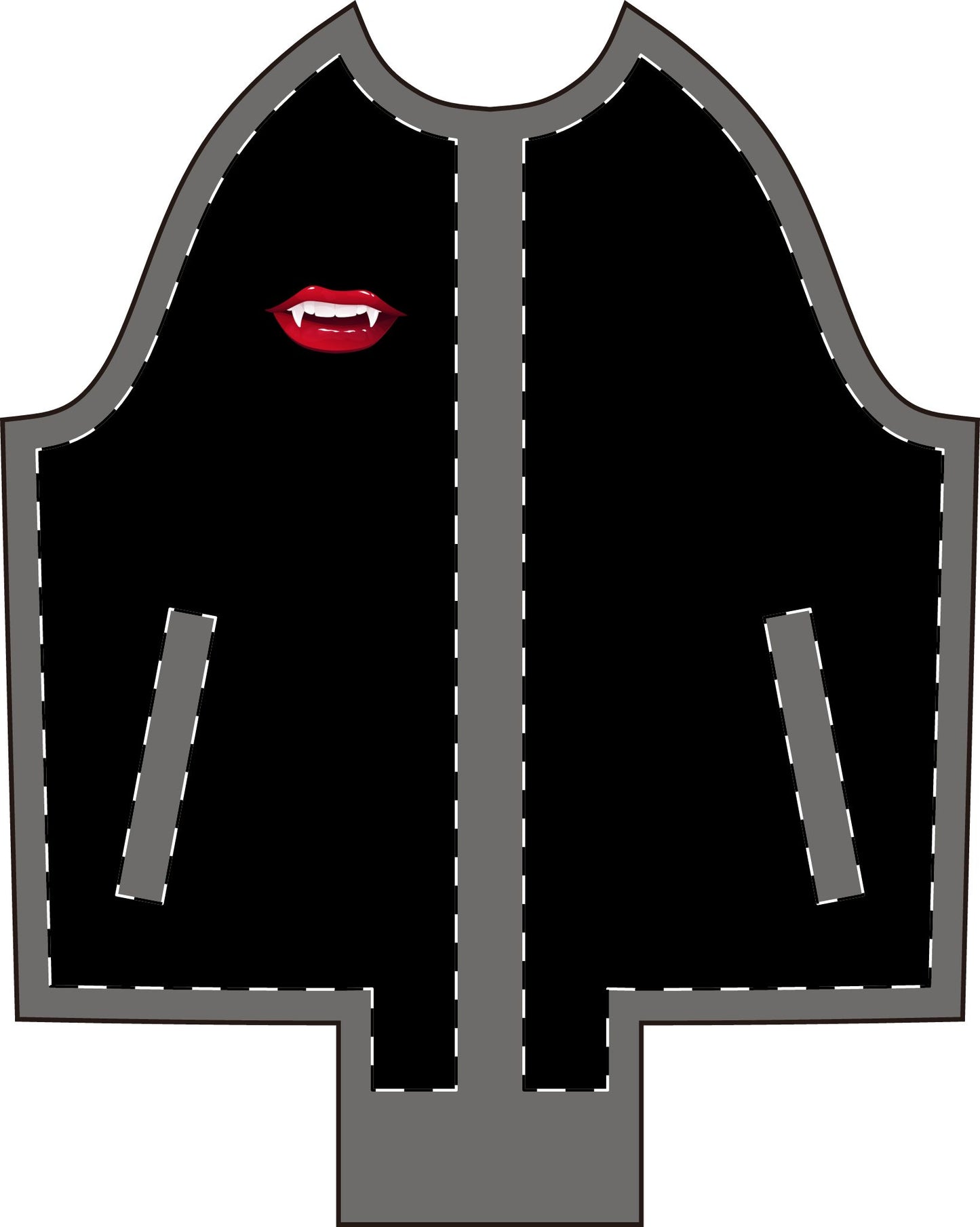 Varsity Jacket - Vampire Squad Design for Women