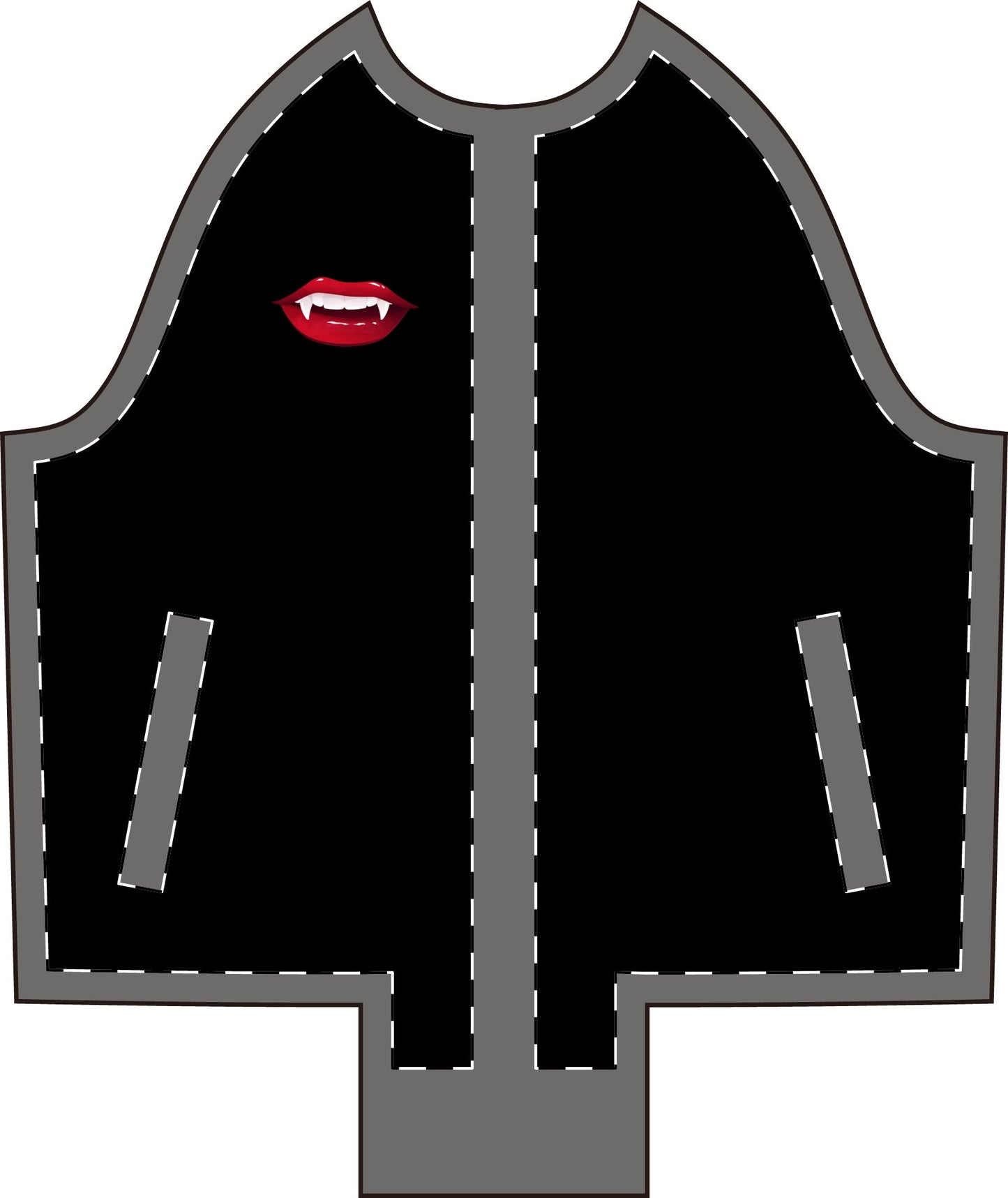 Varsity Jacket - Vampire Squad Design for Women