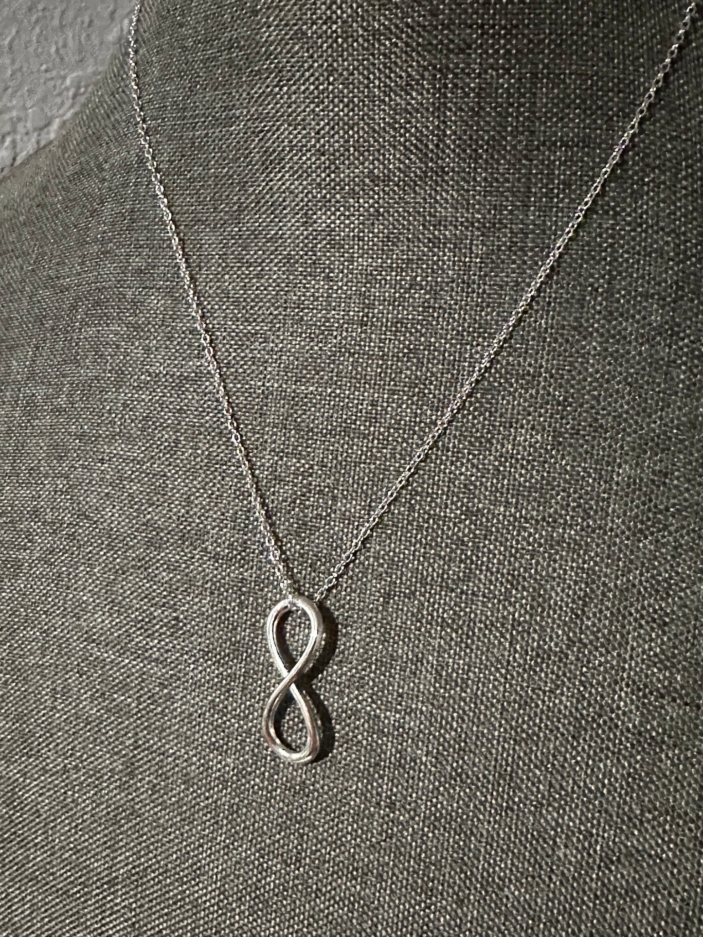 Handcrafted Neurodivergent Infinity Necklace