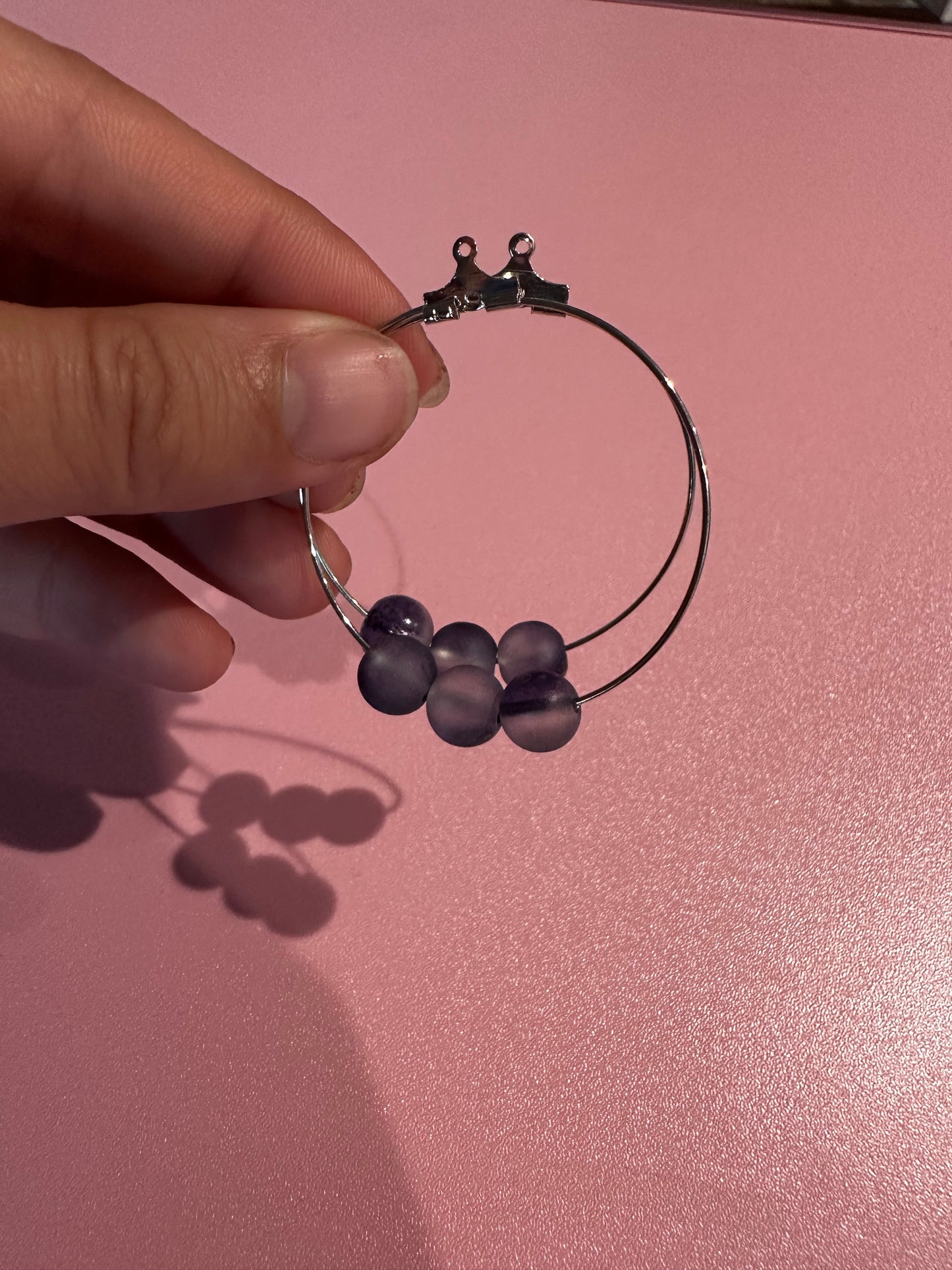 Handcrafted Mystery Hoop Earrings