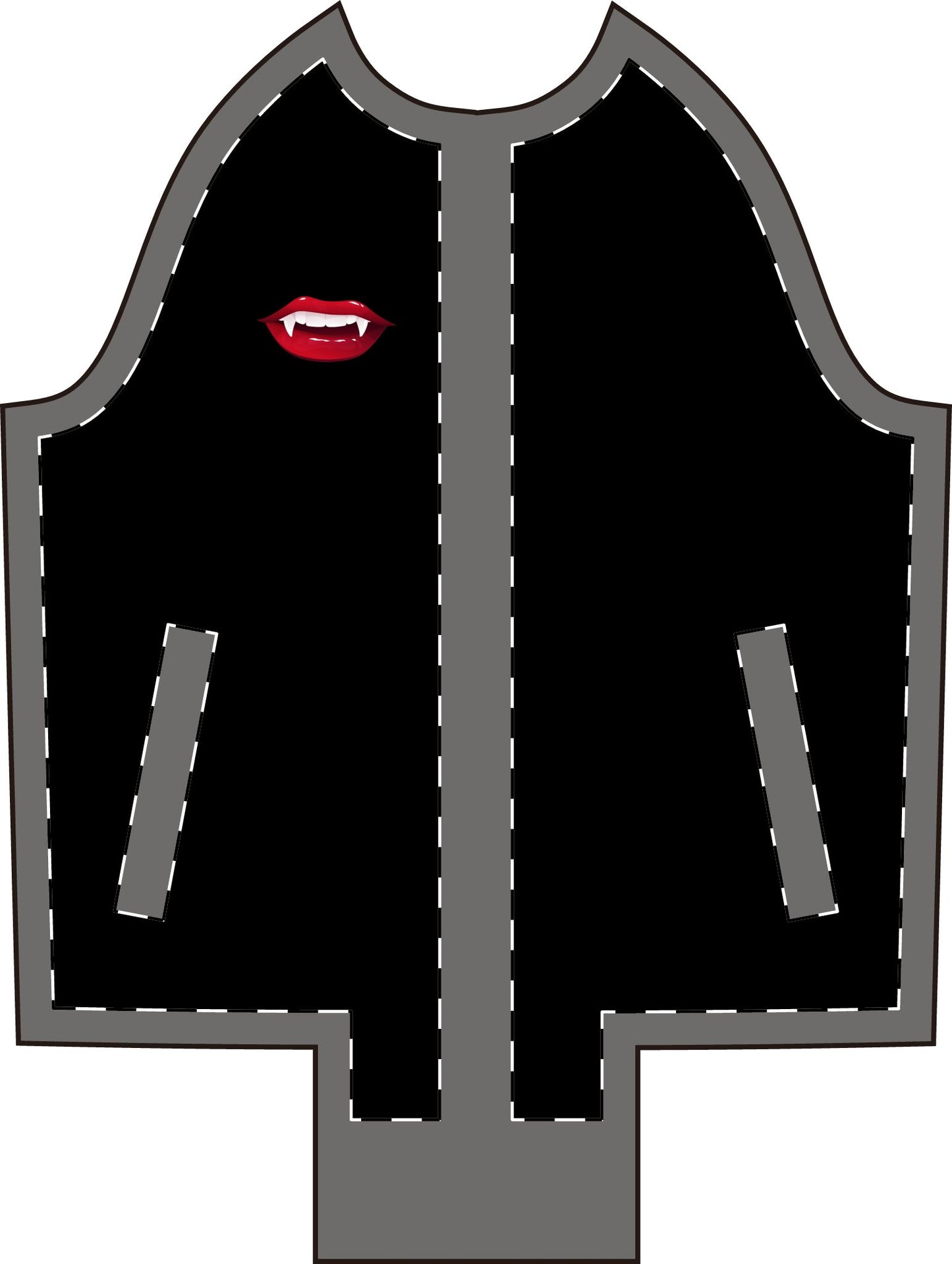 Varsity Jacket - Vampire Squad Design for Women