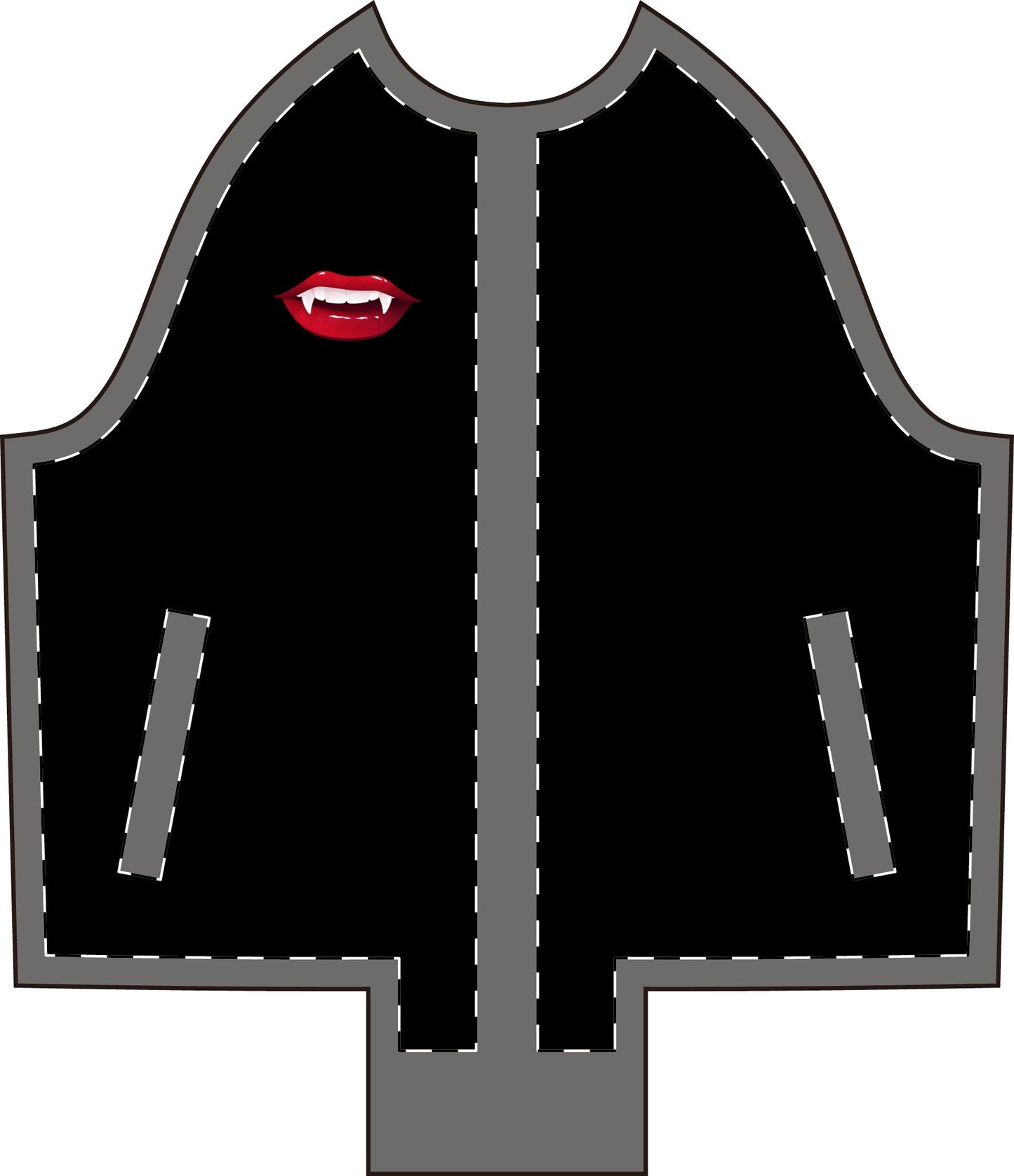 Varsity Jacket - Vampire Squad Design for Women