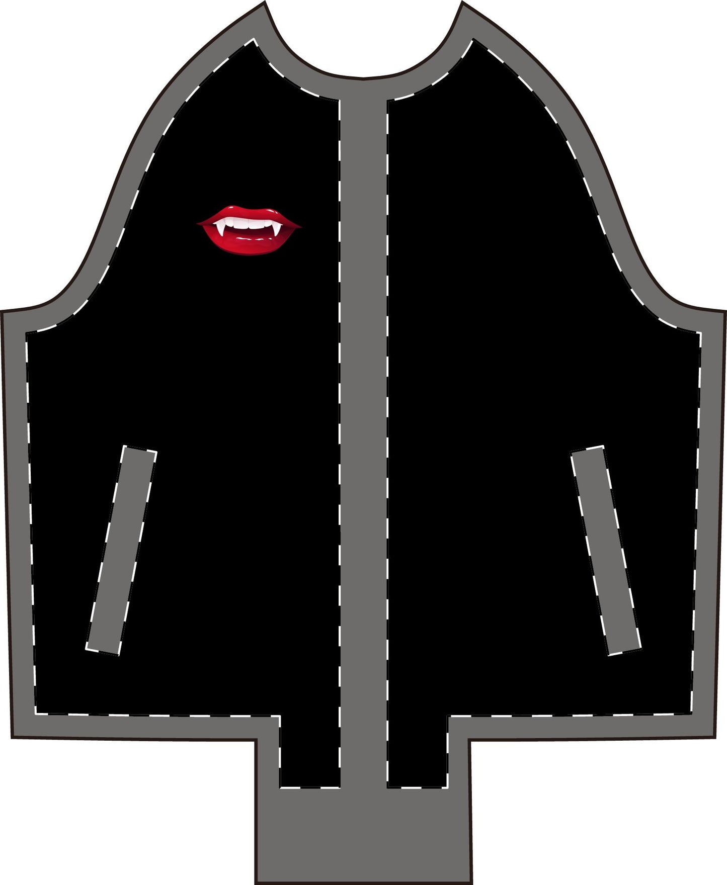 Varsity Jacket - Vampire Squad Design for Women