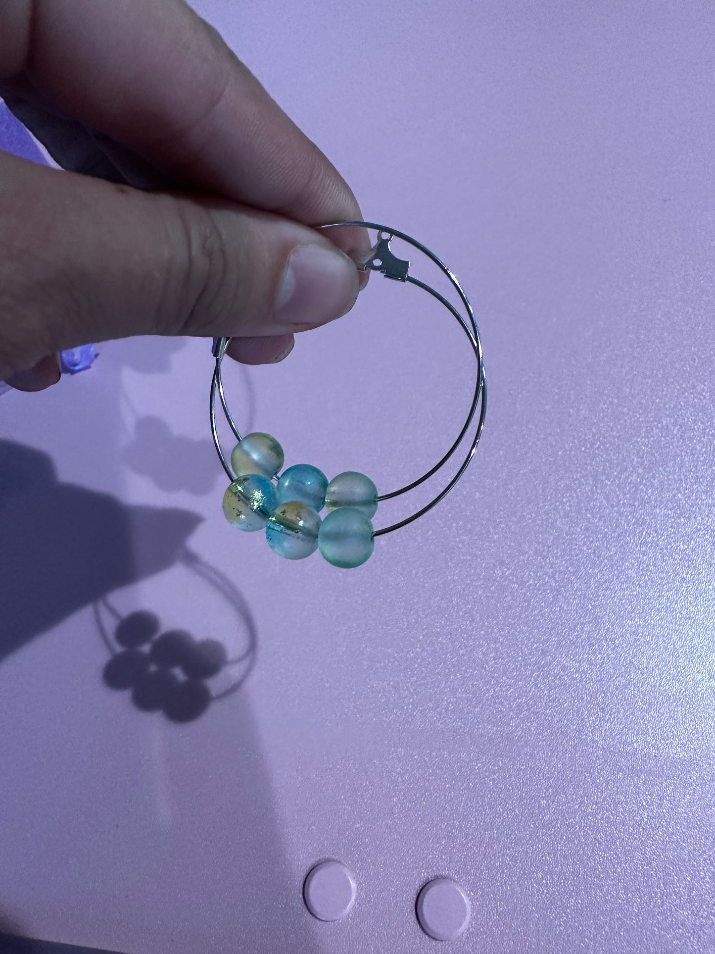 Handcrafted Mystery Hoop Earrings