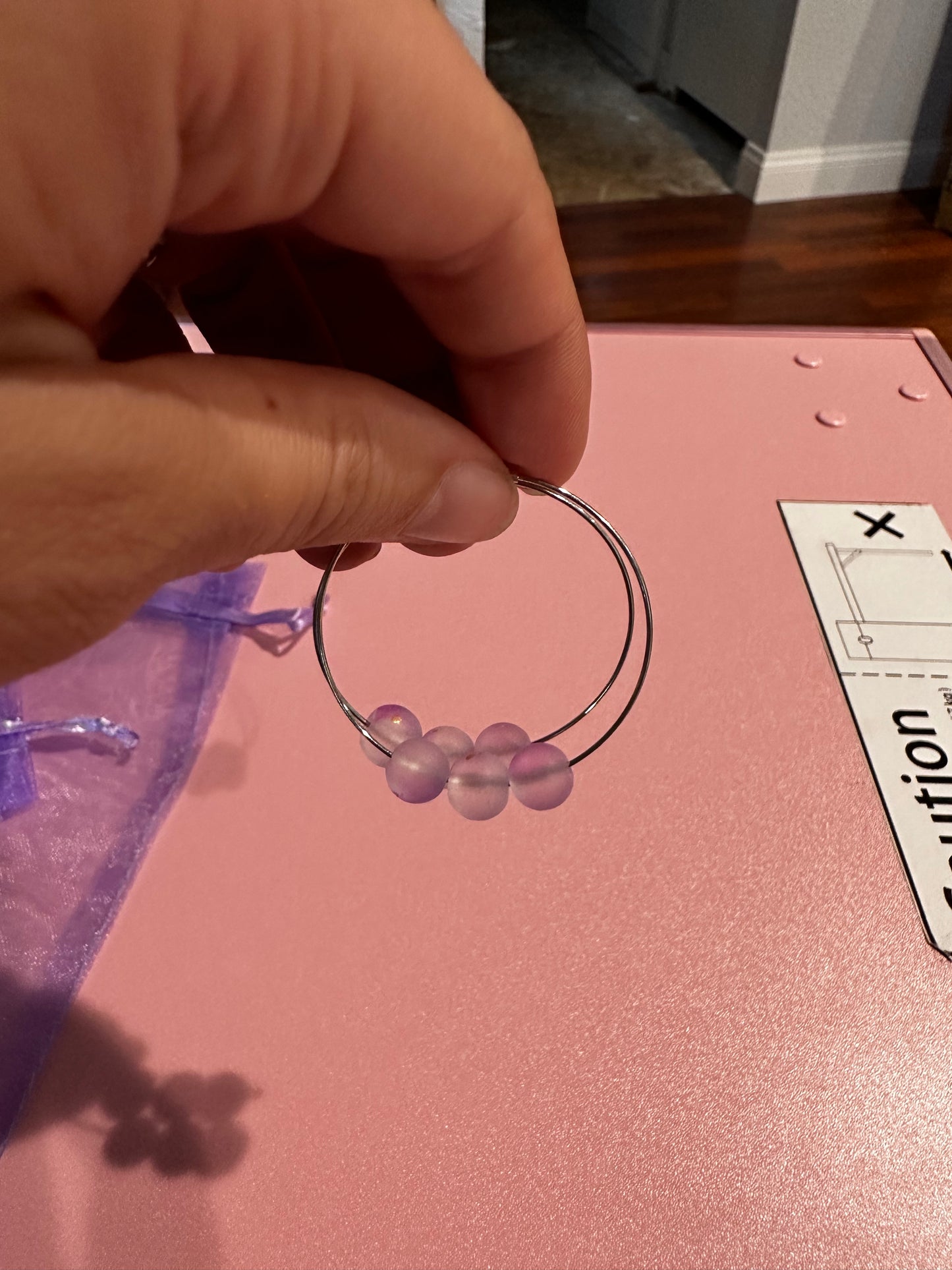 Handcrafted Mystery Hoop Earrings