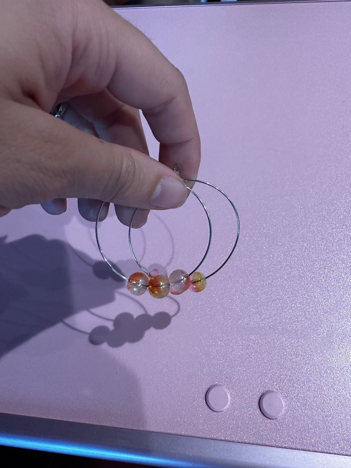 Handcrafted Mystery Hoop Earrings