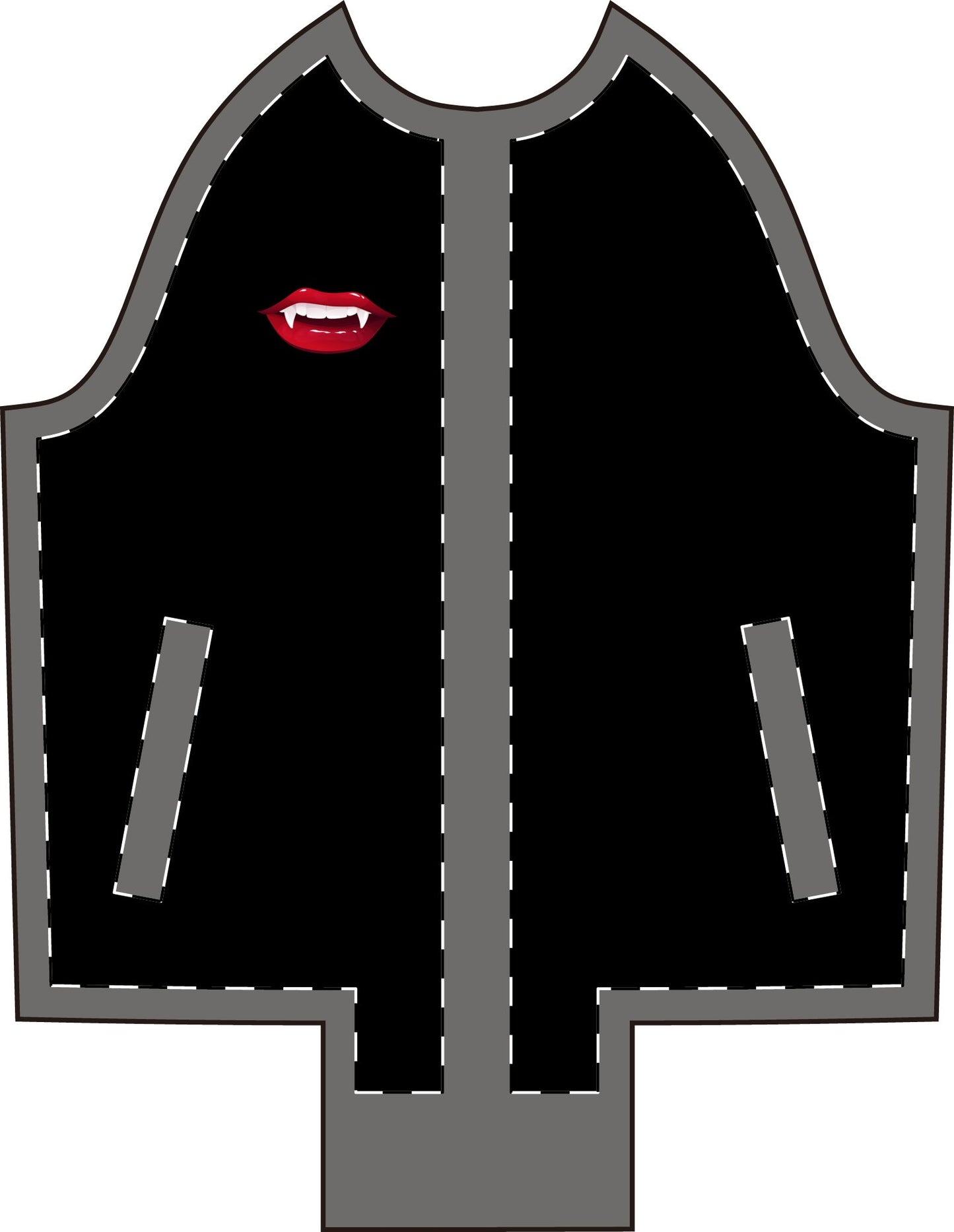Varsity Jacket - Vampire Squad Design for Women