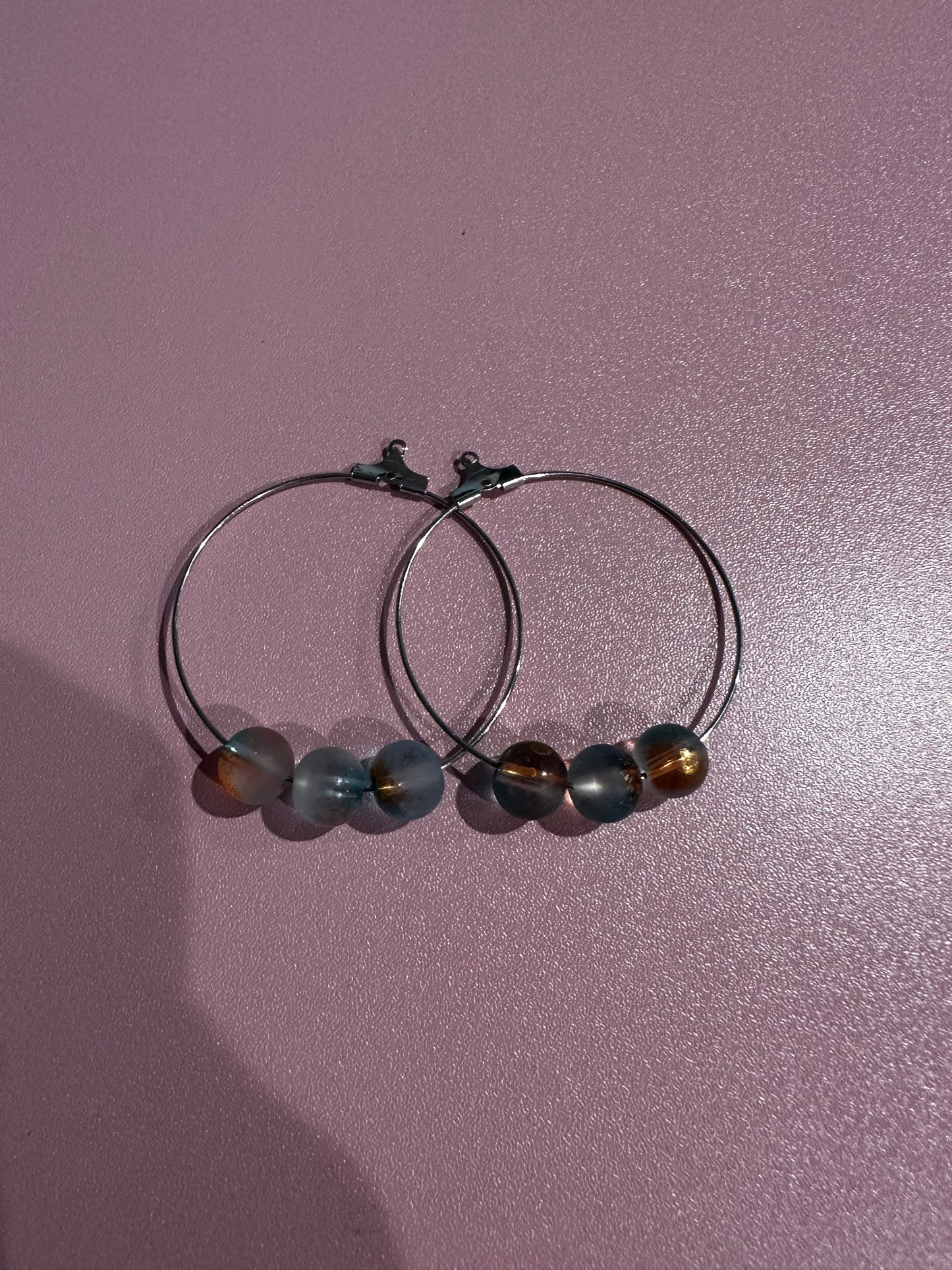 Handcrafted Mystery Hoop Earrings