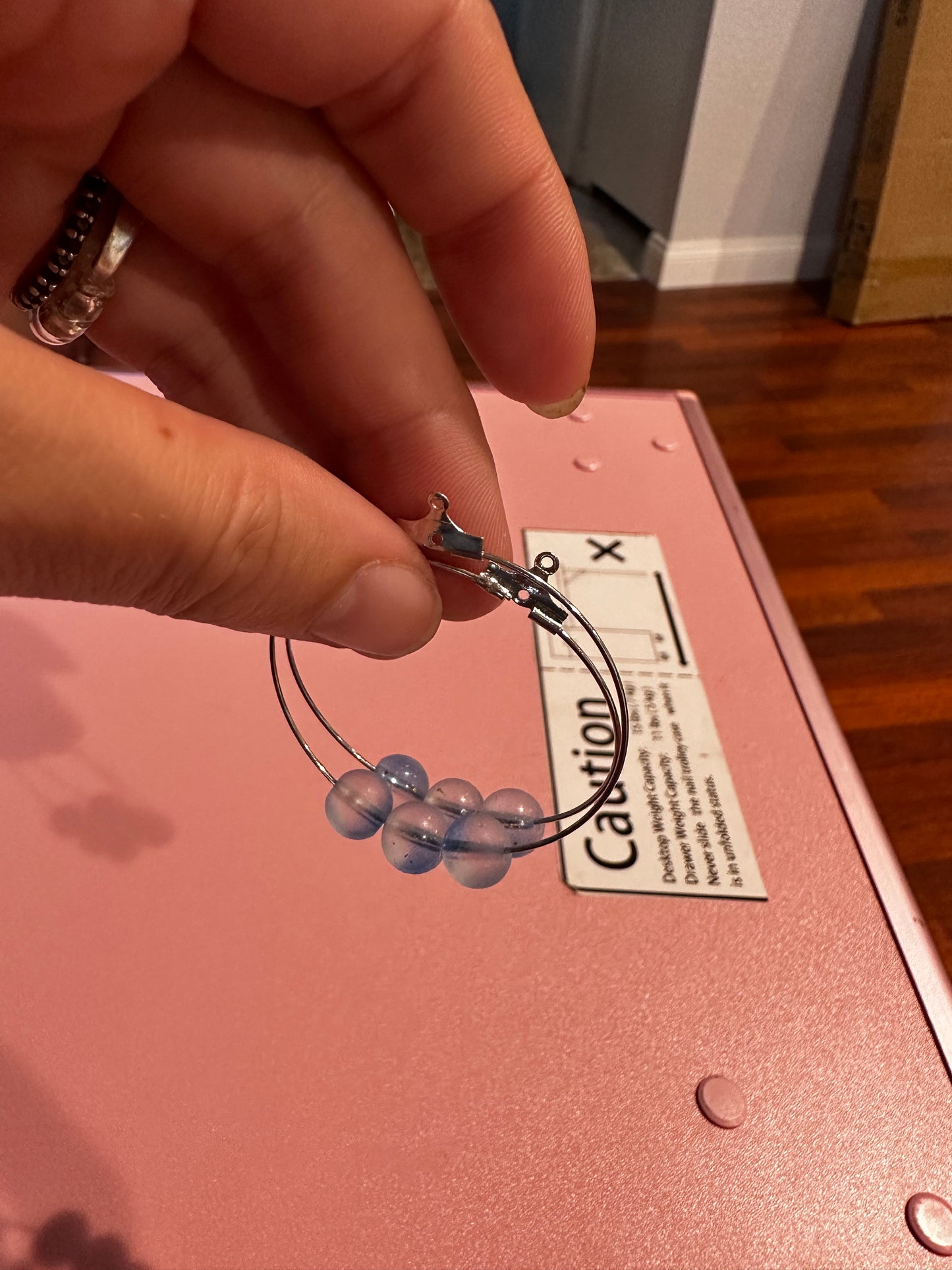 Handcrafted Mystery Hoop Earrings