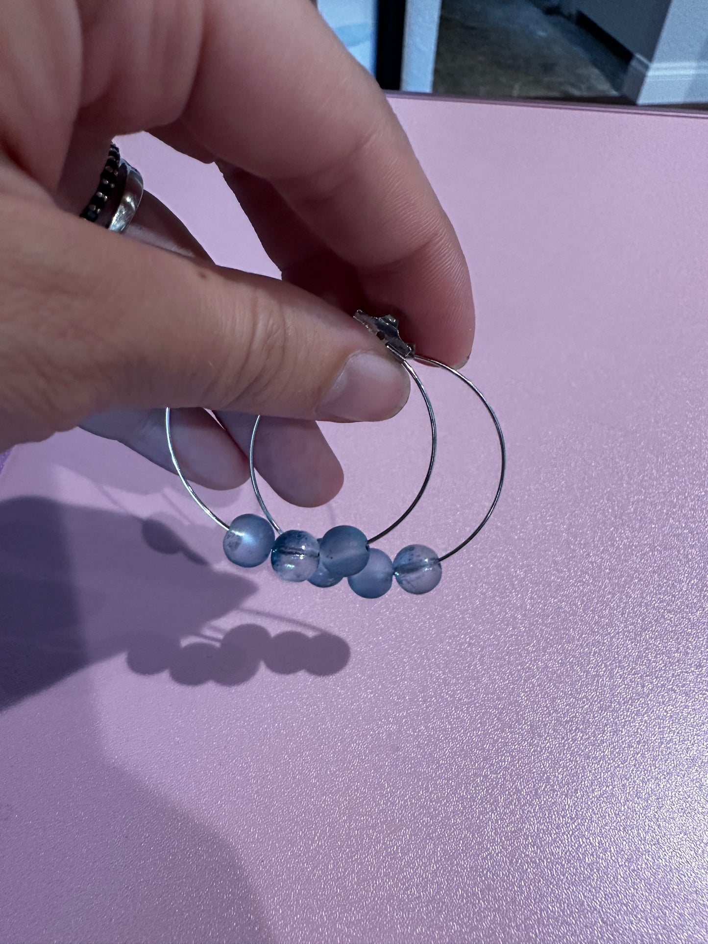 Handcrafted Mystery Hoop Earrings