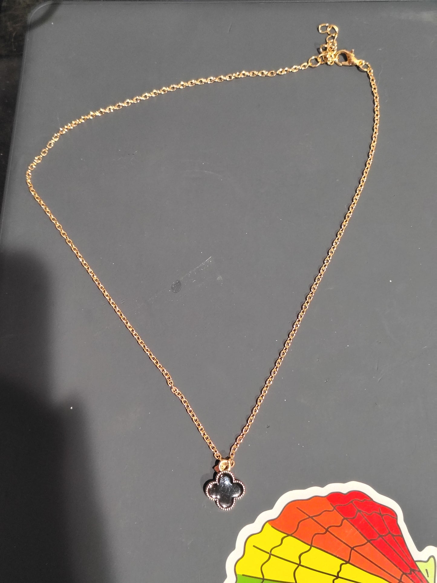 Black Clover Necklace