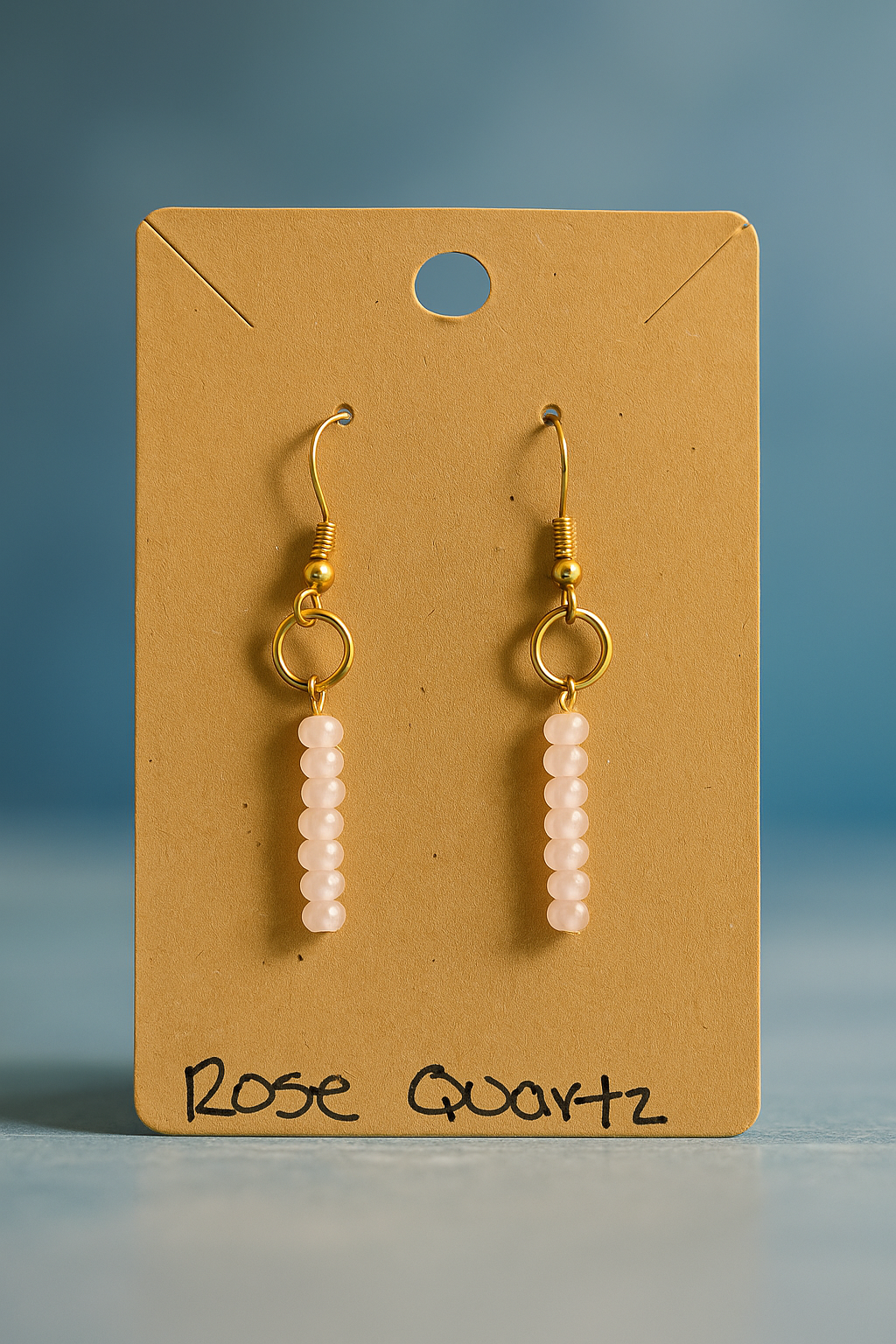 Rose Quartz Earrings