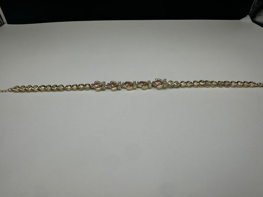 Pink Queen Adjustable Bracelet