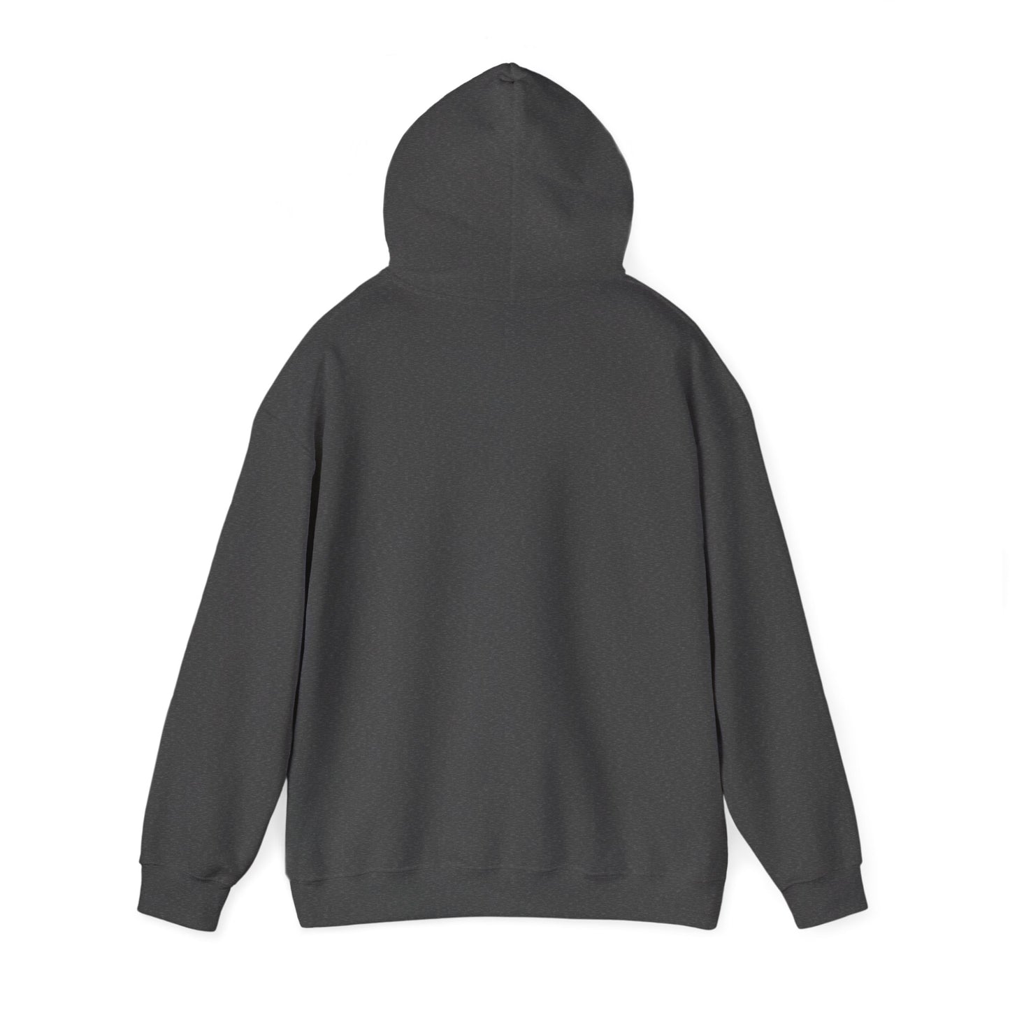 Black Minimalist Hoodie — Subtle Embroidered Script Pullover
