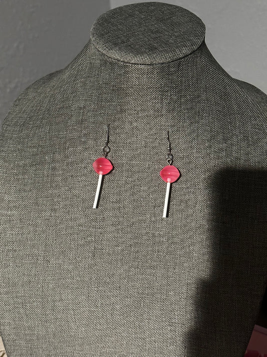 Bubblegum Lollipop Earrings