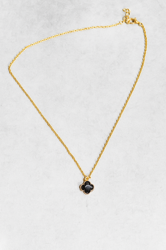 Black Clover Necklace