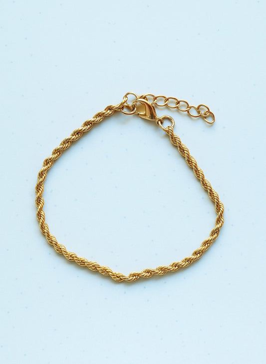 Golden Braid Bracelet